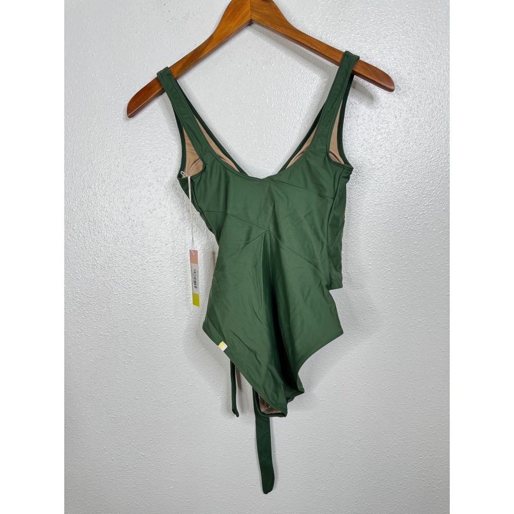 Summersalt NWT The Perfect Wrap One Piece Swimsuit Size 2 - Picture 3 of 6